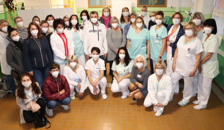 Týmu nového Urgentního interního příjmu, přejeme hodně štěstí, čeká ho hodně práce 