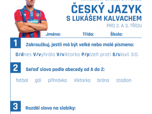 Takto vypadají úkoly z českého jazyka pro dnešní den
