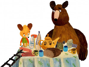 Mlsné medvědí příběhy-Veselá dobrodružství dvou věčně hladových chlupáčů