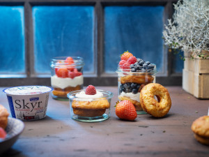 Gurmáni, pozor! Za pomoci Skyru Bohušovické mlékárny se dají připravit nejrůznější dobrůtky