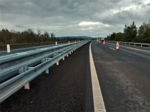 Po půl roce končí opravy úseku dálnice D5 mezi Rokycany a Mýtem v délce 14 km