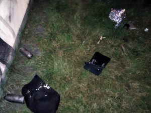 Sprejer zadržený krátce při činu ztratil raději paměť a na své jednání si prý nepamatuje