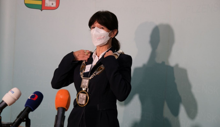 Hejtmanka Plzeňského kraje Ilona Mauritzová