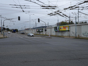 Takto vypadala křižovatka před opravou