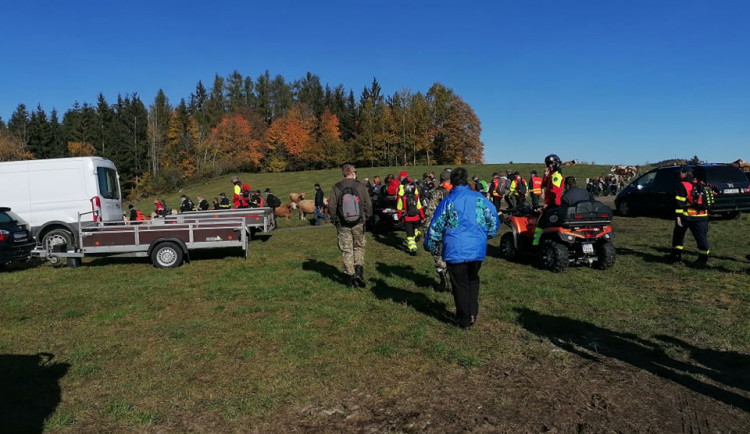 Takto vypadala největší pátrací akce po ztraceném seniorovi na Šumavě, které velel Czech SAR Team