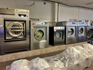 Většinu dne pračky stojí, pere se jen minimum prádla