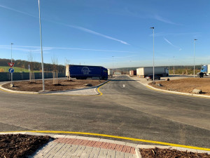 ŘSD zprovoznilo n dálnici D5 rozšířenou oboustrannou odpočívku Šlovice u Plzně