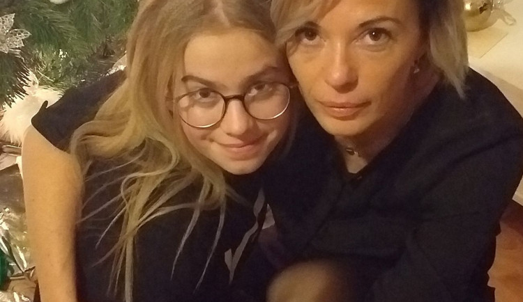 Viktorka s maminkou Jitkou