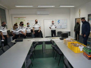 Vedení plzeňské„Trojky“ osobně poděkovalo za nasazení lidem v první linii