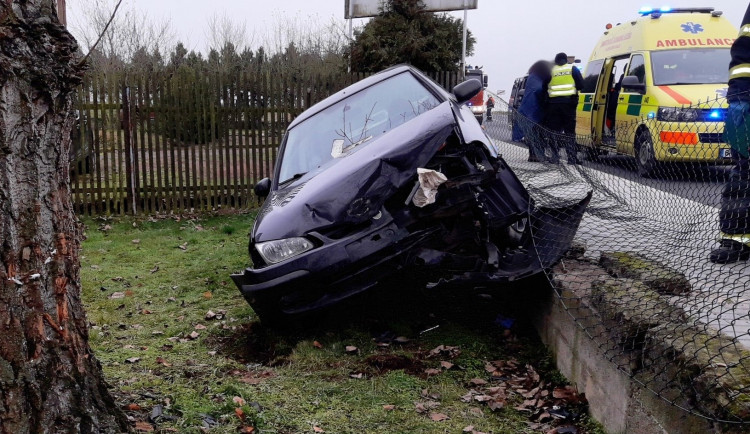 Nehodu v Liblíně způsobil řidič pod vlivem alkoholu