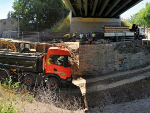 Tak vypadalo místo při rekonstrukci