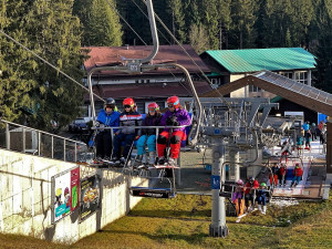 Během tří dnů přivítal šumavský Špičák 1600 lyžařů