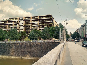 Takto by měla vypadat nová zástavba na území po zbouraném DK Inwest