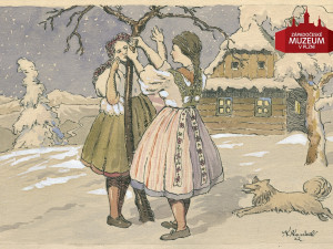 Třesení bezem nebo vyhození psa z okna, takové byly vánoční zvyky Plzeňanů