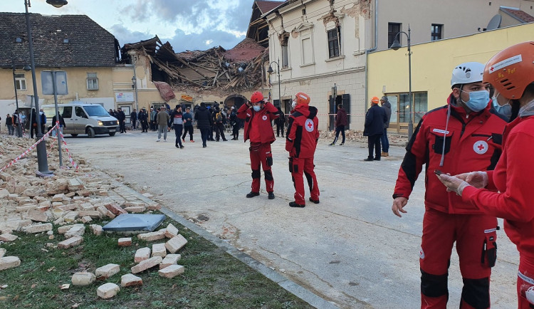 Hasiči dnes vypraví materiální pomoc pro zemětřesením zasažené Chorvatsko