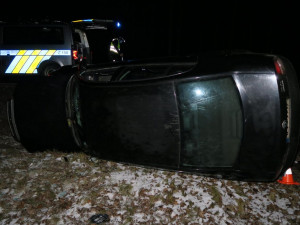 Nový fenomén na domažlických silnicích, řidiči ujíždějí od nehod