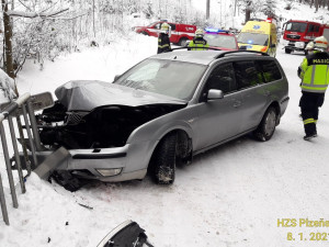 Nehoda u obce Svojše