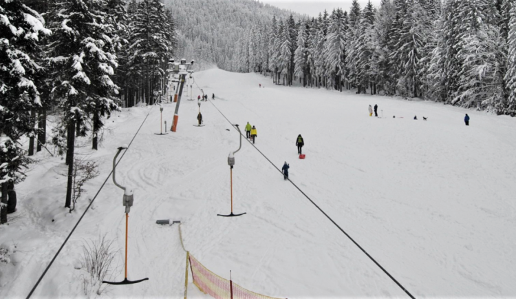 Uzavřené středisko na šumavském Špičáku