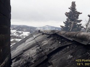 Požár na Klatovsku