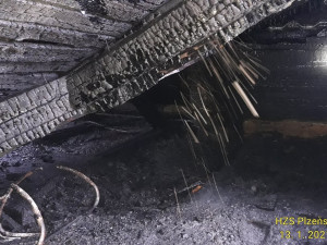 Požár na Klatovsku