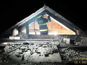 Požár na Klatovsku