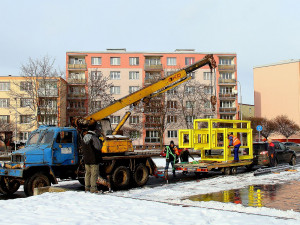 Ocelovou Věž pro Jana Palacha vztyčil v Klatovech sochař Václav Fiala