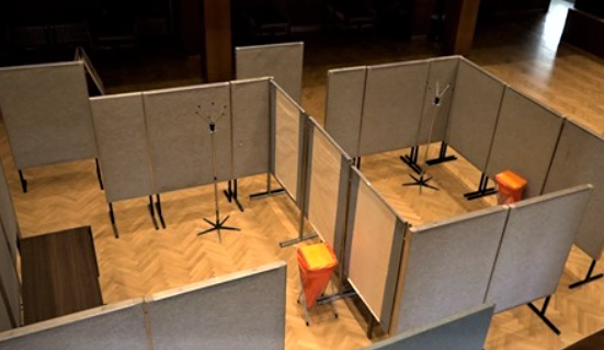 Klatovská nemocnice přesunula své očkovací centrum do nových prostor v KD Družba