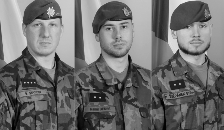 Martin Marcin, Kamil Beneš a Patrik Štěpánek