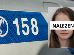 Konec pátrání, dívka Čtrnáctiletá Natálie utekla z domova, po dívce pátrají policisté