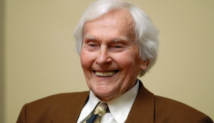 Miroslav Zikmund při návštěvě Plzně v roce 2014