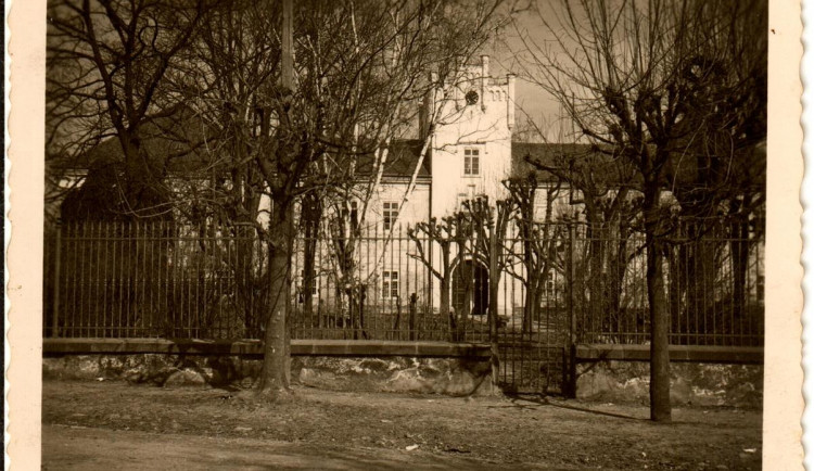 zámek v roce 1940