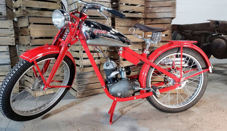 Ilustrační foto: Obdobná Jawa Robot 100