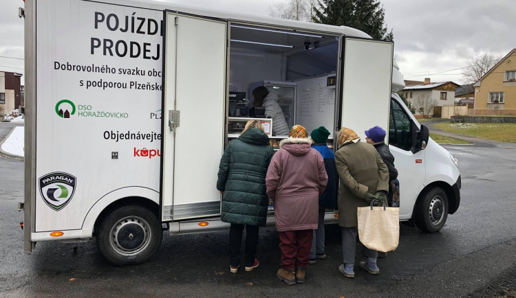 Pojízdná prodejna Horažďovicko