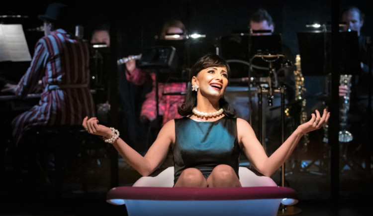 Daniela Šinkorová v představení Dobře placená procházka