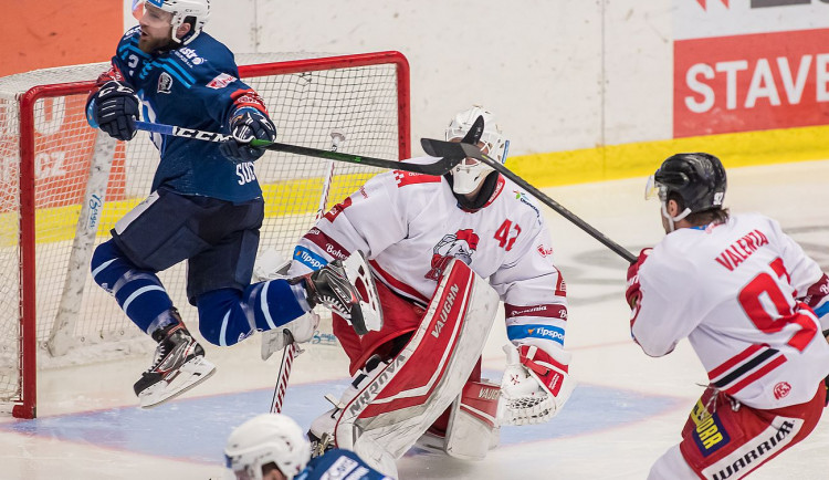 Ani druhý zápas indiánům s HC Olomouc nevyšel, Plzeň prohrála 2:3