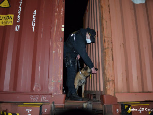 Velké manévry u nákladního vlaku z východní Evropy, policisté pátrali po migrantech