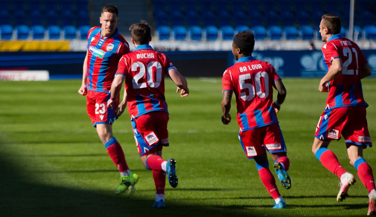 Po koronavirové pauze bere Viktoria Plzeň vítězství, přehrála doma Budějovice 2:1