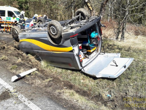 nehoda mezi Krásným Údolím a Víchovem