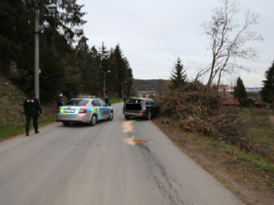 Divoká honička skončila za Roudnou