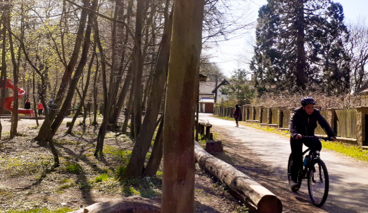 Malý hrádek v Krčském lese. Výlet pro rodiny s dětmi i pejskaře