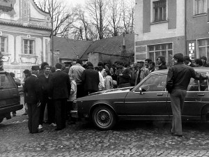Fotografie StB z archivu ABS. Kašperské Hory 1987