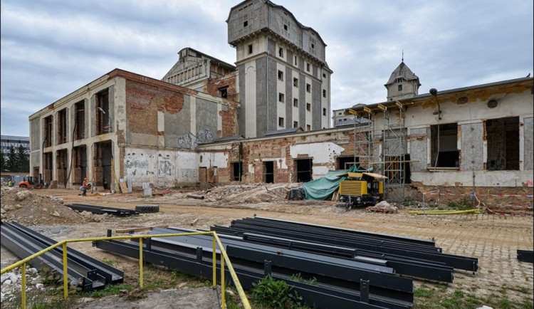 Staveniště v areálu TechTower