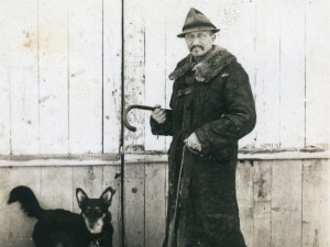 Pastýř Tolar z Bzí u Blovic, neznámý autor. Pravděpodobně 30. léta 20. století. (2)