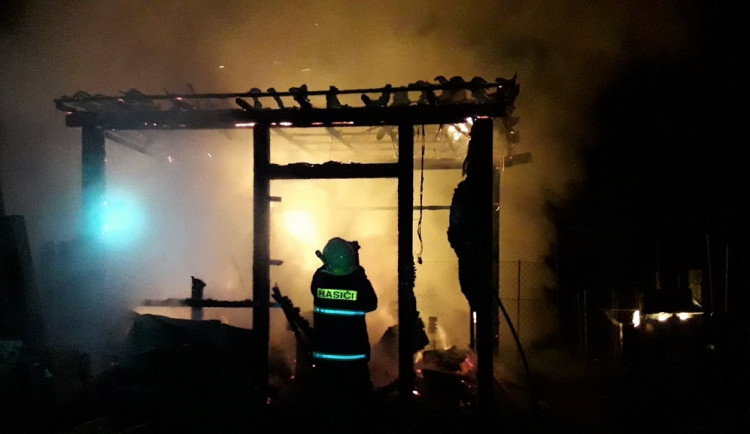 Požár dřevníku nepřežily desítky křepelek