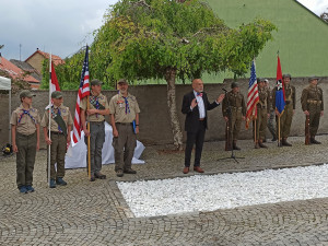 Domažlice mají nový památník osvobození, foto: Město Domažlice