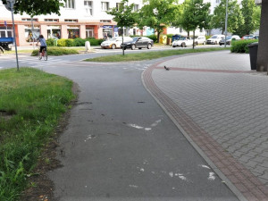 Velkým problémem ne v Plzni například mizející vodorovné značení cyklostezek
