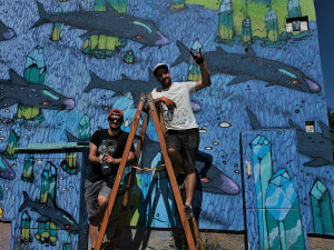 Takto vyzdobili umělci loni některá míst v Plzni