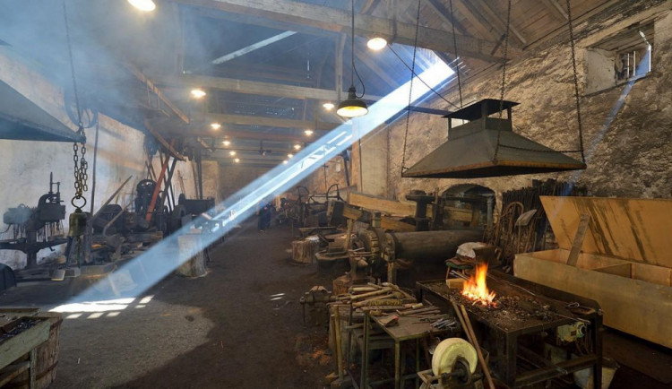 Vodní hamr v Dobřívě