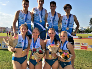 štafety na 4x400 metrů