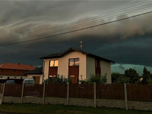 Bouřka na jižním Plzeňsku